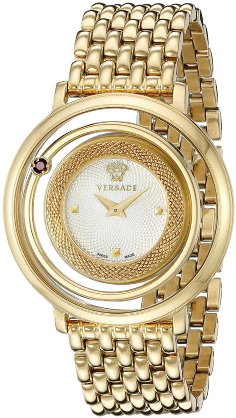 versace gold watch|gold versace watch women.